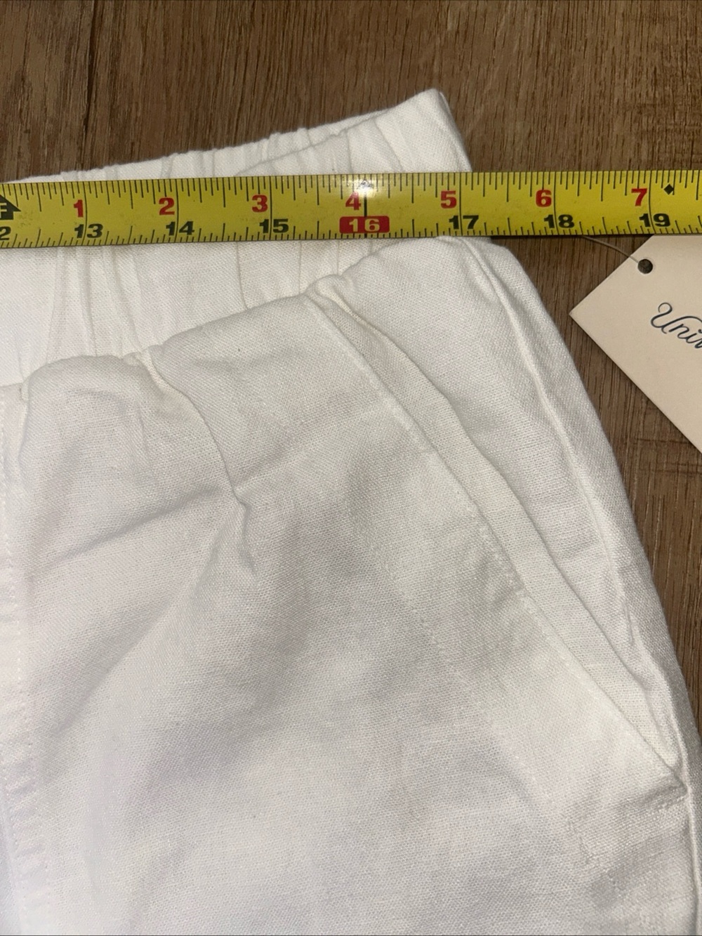Universal Thread Cream Drawstring Waist Pants - Picture 6 of 10